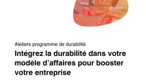 Ateliers programme de durabilité